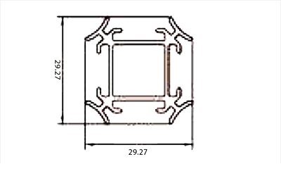 Aluminiowe Profile do szafek i garderób